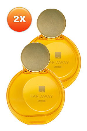 Far Away Shine Kadın Parfüm Edp 50 Ml. İkili Set