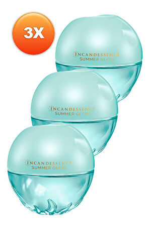Incandessence Summer Glow Kadın Parfüm Edp 50 Ml. Üçlü Set