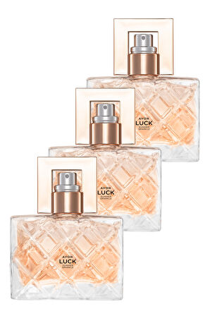 Luck Summer Sparkle Kadın Parfüm Edp 50 Ml. Üçlü Set