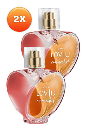 Lov U Connected Kadın Parfüm Edp 50 Ml. İkili Set