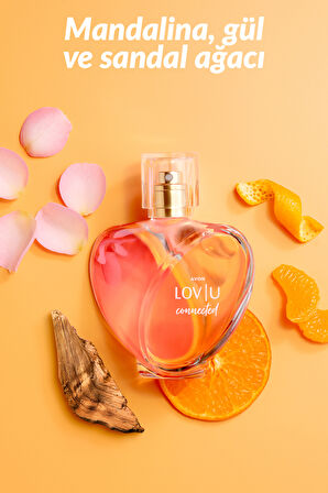 Lov U Connected Kadın Parfüm Edp 50 Ml. İkili Set