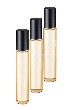 Attraction Awaken Kadın Parfüm Edp 10 Ml. Üçlü Set