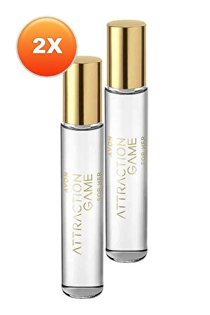 Attraction Game Kadın Parfüm Edp 10 Ml. İkili Set