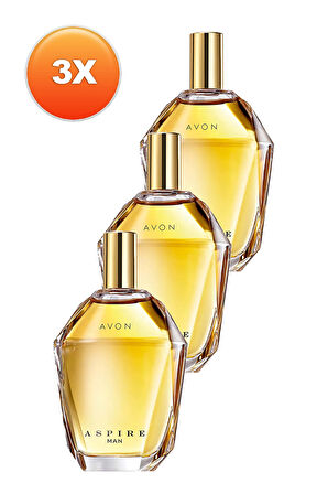 Aspire Erkek Parfüm Edt 75 Ml. Üçlü Set