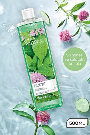 Senses Water Mint Nane ve Salatalık Kokulu Duş Jeli 500 Ml. İkili Set
