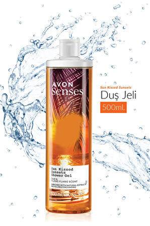 Senses Sun Kissed Sunsets Duş Jeli 500 Ml. Üçlü Set