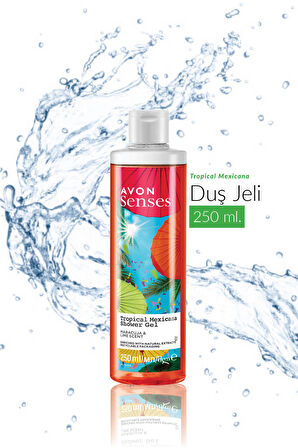Tropical Mexicana Çarkıfelek ve Limon Kokulu Duş Jeli 250 Ml. Üçlü Set