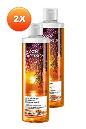 Senses Sun Kissed Sunsets Duş Jeli 250 Ml. İkili Set