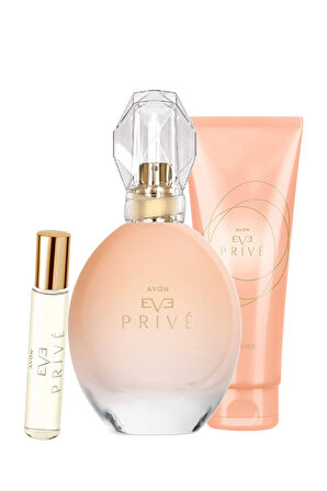 Eve Prive Kadın Parfüm 50+10 ve Vücut Losyounu Paketi