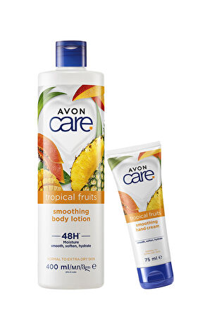 Care Tropical Fruits El Kremi ve Vücut Losyonu Paketi