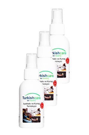 Ayakkabı ve Kumaş Temizleme Spreyi 100 Ml. Üçlü Set