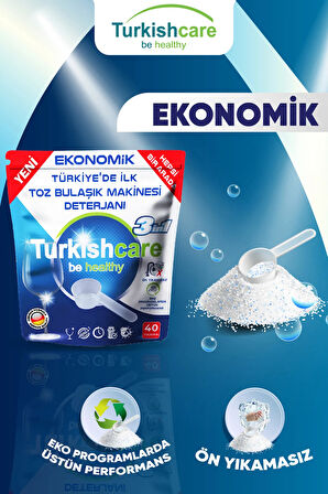 Toz Bulaşık Makinesi Deterjanı ve Banyo Temizlik Spreyi Paketi