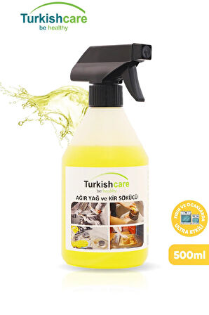Ağır Kir Yağ Sökücü Sprey ve 3’lü Ithal Mikrofiber Bez Temizlik Paketi