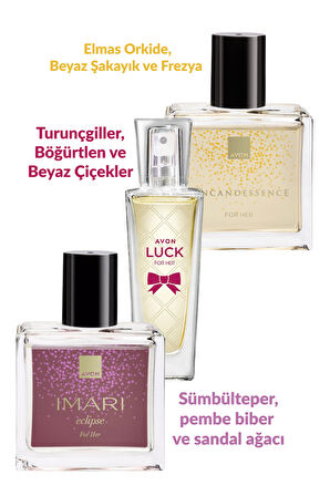 Luck Incandessence ve Imari Eclipse Kadın Parfüm Paketi