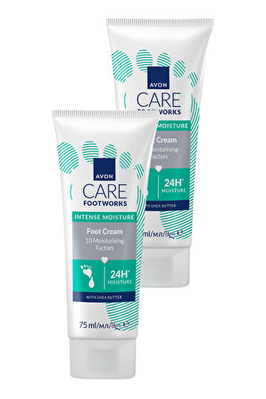 Footworks Yoğun Nemlendirici Ayak Kremi 75ml İkili Paket