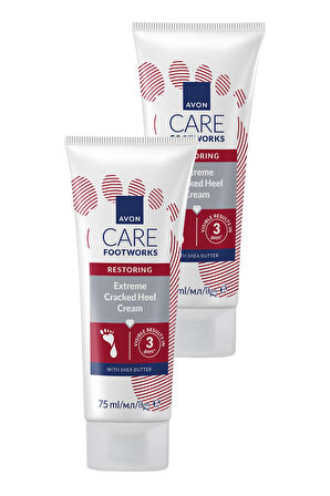 Footworks Topuk Yumuşatıcı Ayak Kremi 75ml İkili Paket
