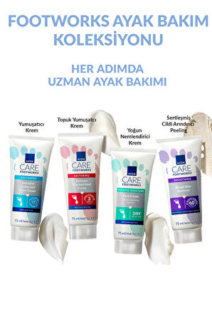 Footworks Sertleşmiş Cildi Arındırıcı Ayak Peelingi 75ml İkili Paket