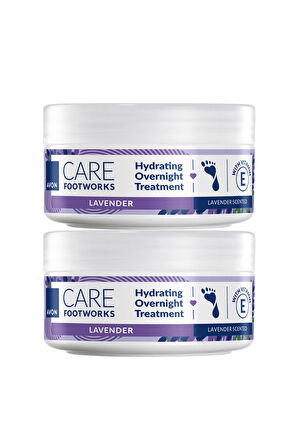 Footworks Lavanta Özlü Gece Uygulanan Bakım Kremi 150ml İkili Paket