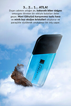 Full Speed Sky Jump Erkek Parfüm Edt 100ml Üçlü Paket