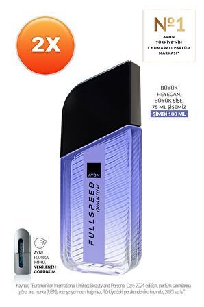 Full Speed Quantum Erkek Parfüm Edt 100ml İkili Paket