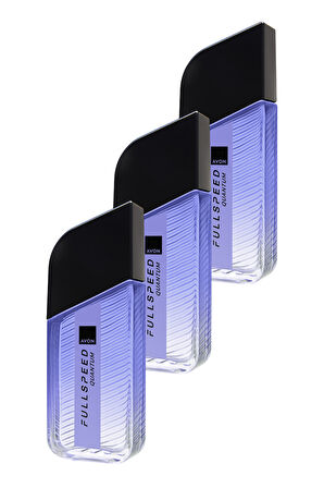 Full Speed Quantum Erkek Parfüm Edt 100ml Üçlü Paket
