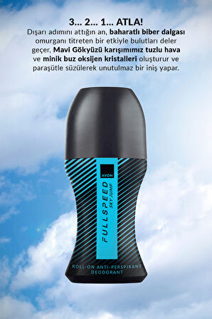Full Speed Sky Jump Erkek Roll-On 50ml İkili Paket