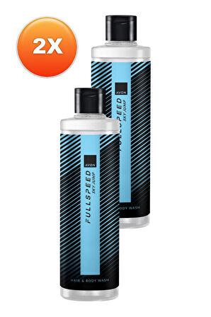 Full Speed Sky Jump Saç ve Vücut Şampuanı 250ml İkili Paket