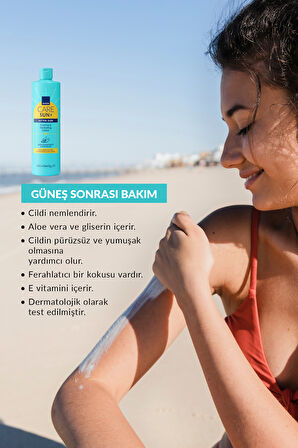 SUN+ AFTER SUN Ferahlatıcı ve Nemlendirici Güneş Sonrası Losyonu 400ml Üçlü Paket