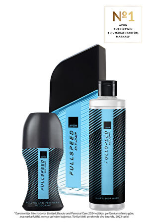 Full Speed Sky Jump Erkek Parfüm Rollon ve Şampuan Set