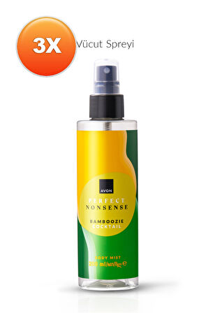 Perfect Nonsense Bamboozie Cocktail Vücut Spreyi 200ML Üçlü Set