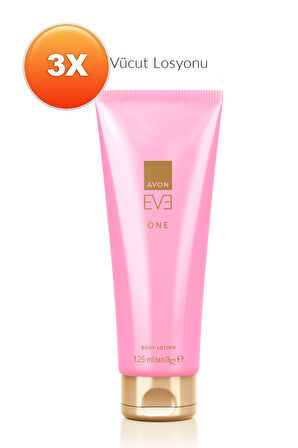 Eve One Vücut Losyonu 125ML Üçlü Set