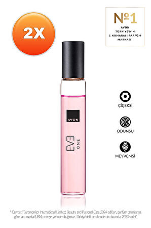 Eve One Kadın Parfüm Edp 10 Ml. İkili Set