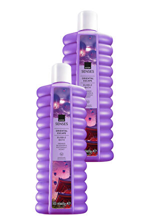 Senses Oriental Escape Portakal Çiçeği ve Paçuli Kokulu Banyo Köpüğü 500ML İkili Set