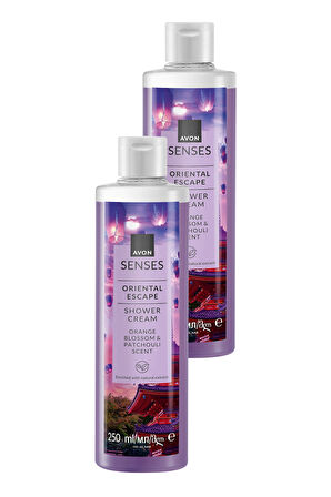 Senses Oriental Escape Portakal Çiçeği ve Paçuli Kokulu Duş Jeli 250ML İkili Set