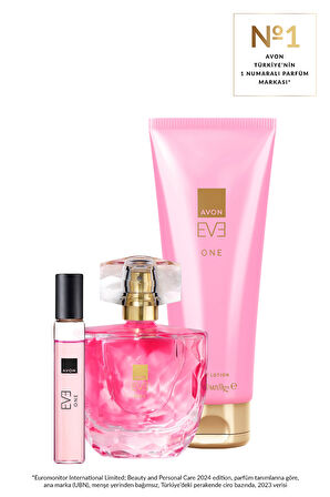 Eve One Kadın Parfüm 50+10 Ml ve Vücut Losyonu Paketi
