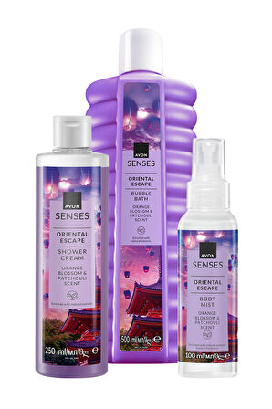 Senses Oriental Escape Portakal Çiçeği ve Paçuli Kokulu Banyo Paketi