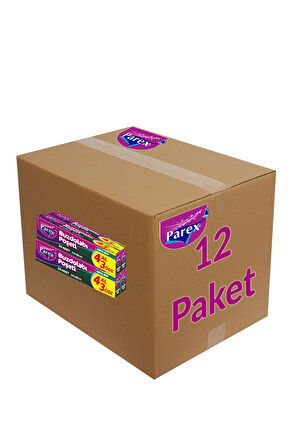 Buzdolabı Poşeti Orta Boy 4 Al 3 Öde (4*20) 24 x 38 cm 12 Paket 1 Koli