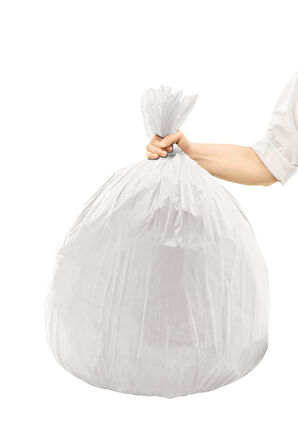 Güçlü Çöp Torbası Küçük Boy 30'lu 40 x 50 cm 50 Paket 1 Koli