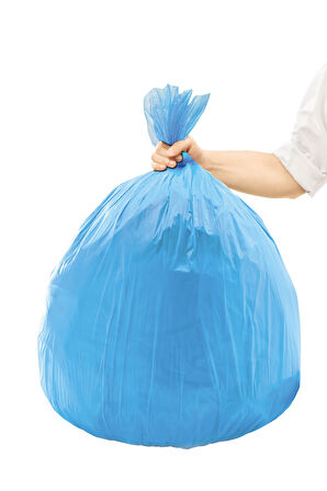 Güçlü Çöp Torbası Orta Boy 15'li 55 x 60 cm 50 Paket 1 Koli