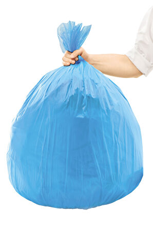 Güçlü Çöp Torbası Jumbo Boy 10'lu 80 x 110 cm 25 Paket 1 Koli