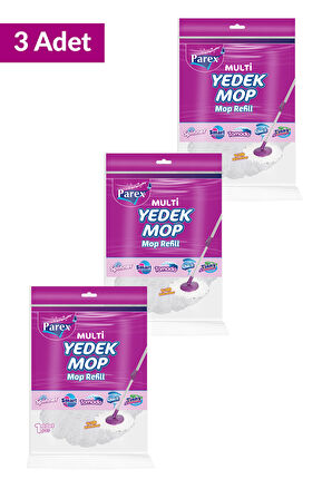 Multi Yedek Mop Üçlü Set