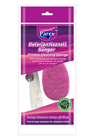 Deterjan Hazneli Bulaşık Süngeri İkili Set