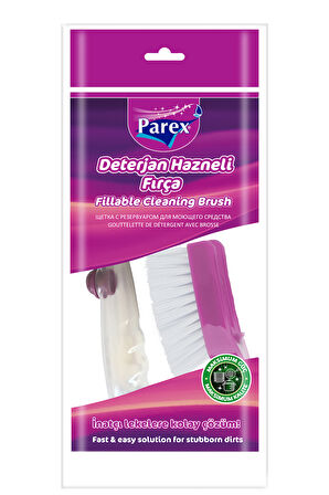 Deterjan Hazneli Temizlik Fırçası İkili Set