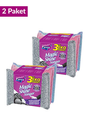 Magic Shine Sünger 3’lü Paket İkili Set
