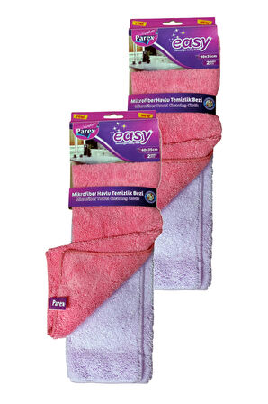 Easy Mikrofiber Temizlik Bezi 2' Li  Paket İkili Set