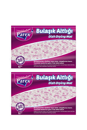 Bulaşık Altlığı 46 x 30 cm İkili Set