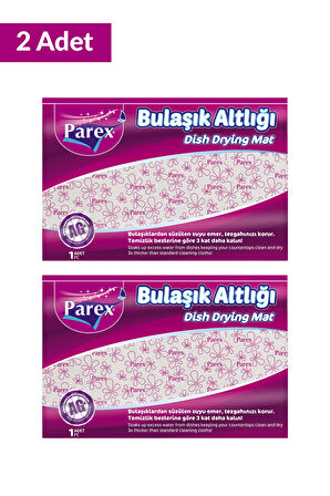 Bulaşık Altlığı 46 x 30 cm İkili Set