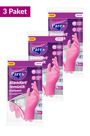 Standart Eldiven Büyük Boy Üçlü Set