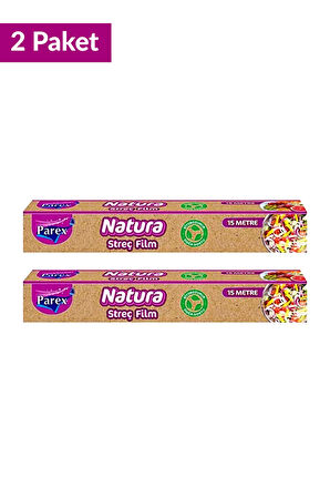 Natura Streç Film 15 Mt İkili Set