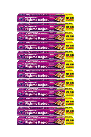 Hazır Kesilmiş Pişirme Kağıdı 10’lu 42 x 37 cm 12 Paket